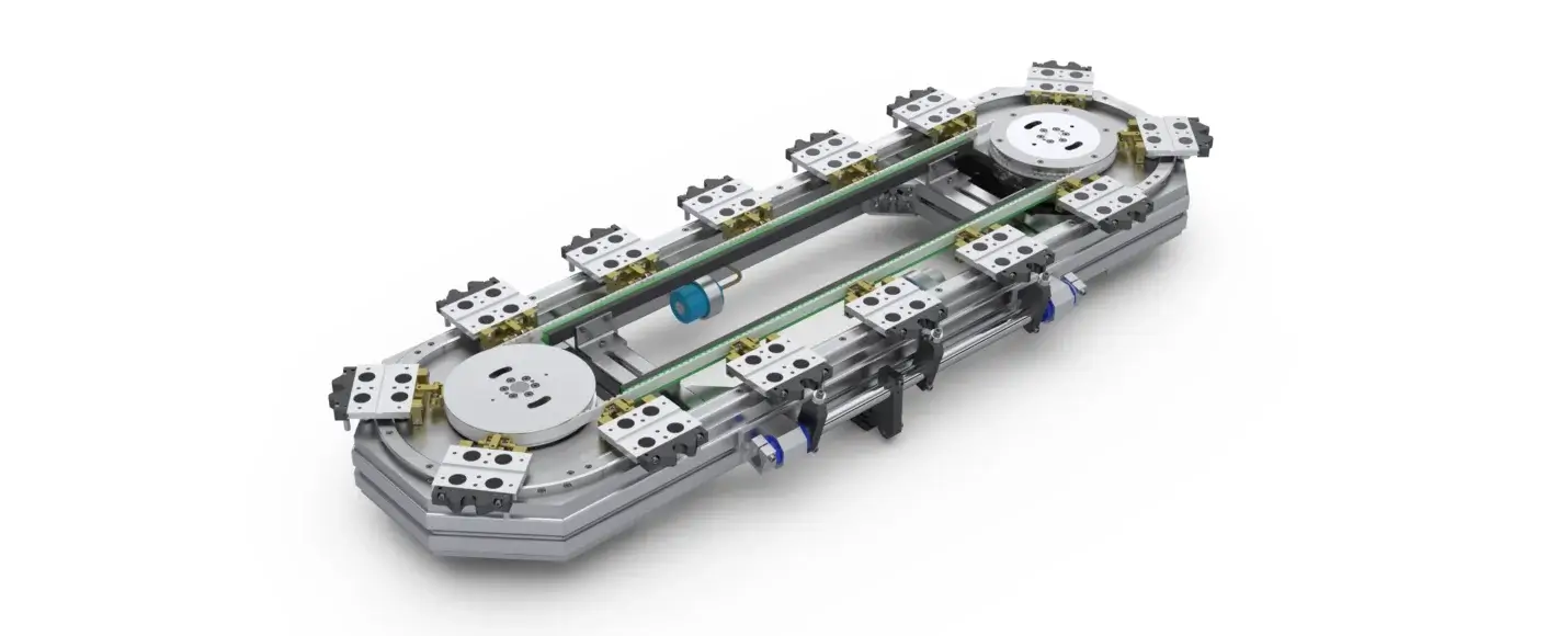 DTS 皮带驱动轨道系统 椭圆形
