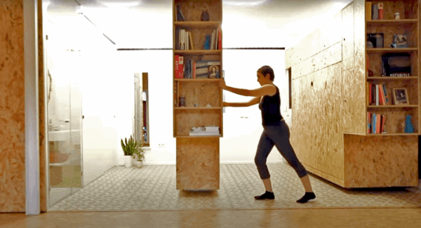 HepcoMotion - 案例分析：海普克(HEPCO)直线运动产品应用于小型套房中。