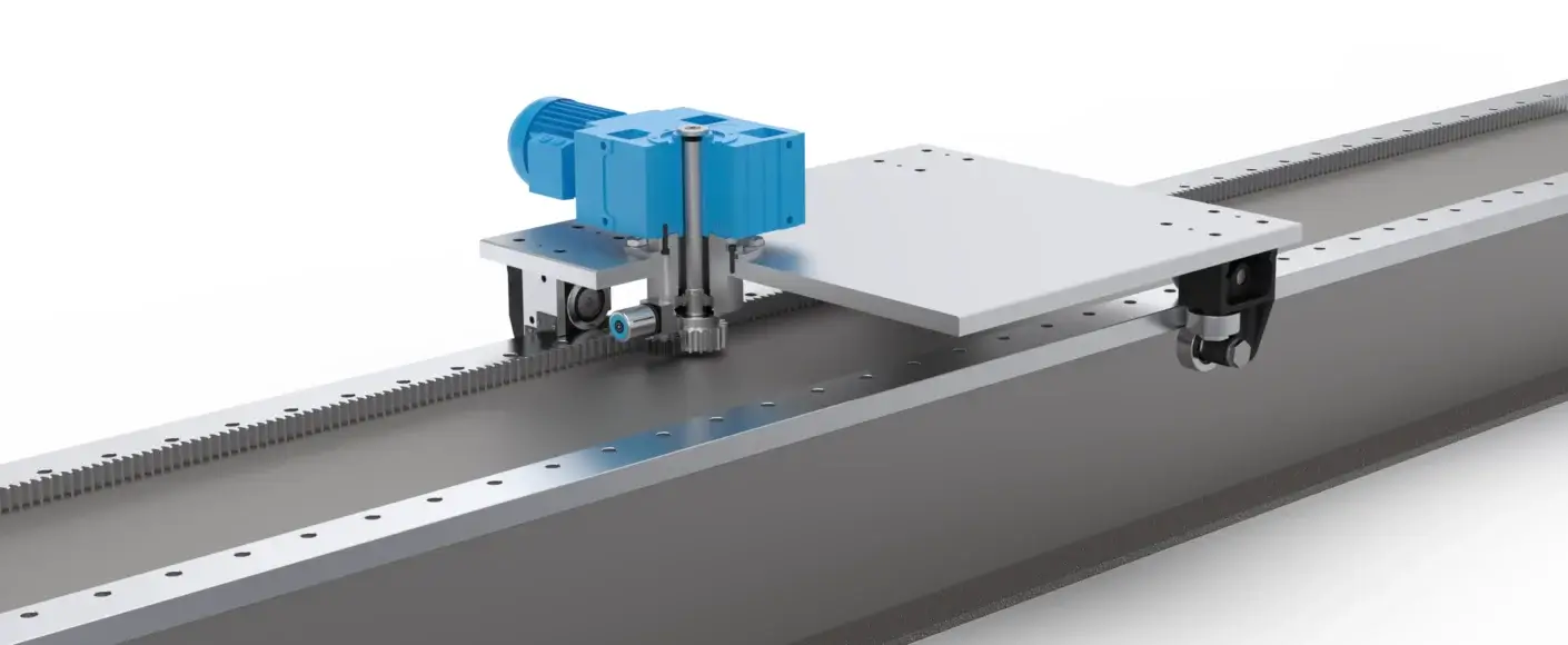 MHD 重型滚子线性导轨系统 承载滑座组件（带横梁）