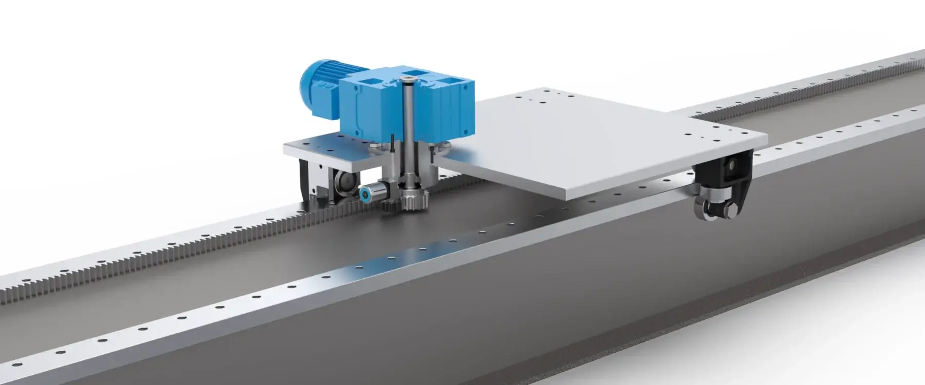 MHD 重型滚子线性导轨系统 承载滑座组件（带横梁）