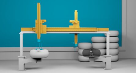 HepcoMotion - 航空航天轮子组装