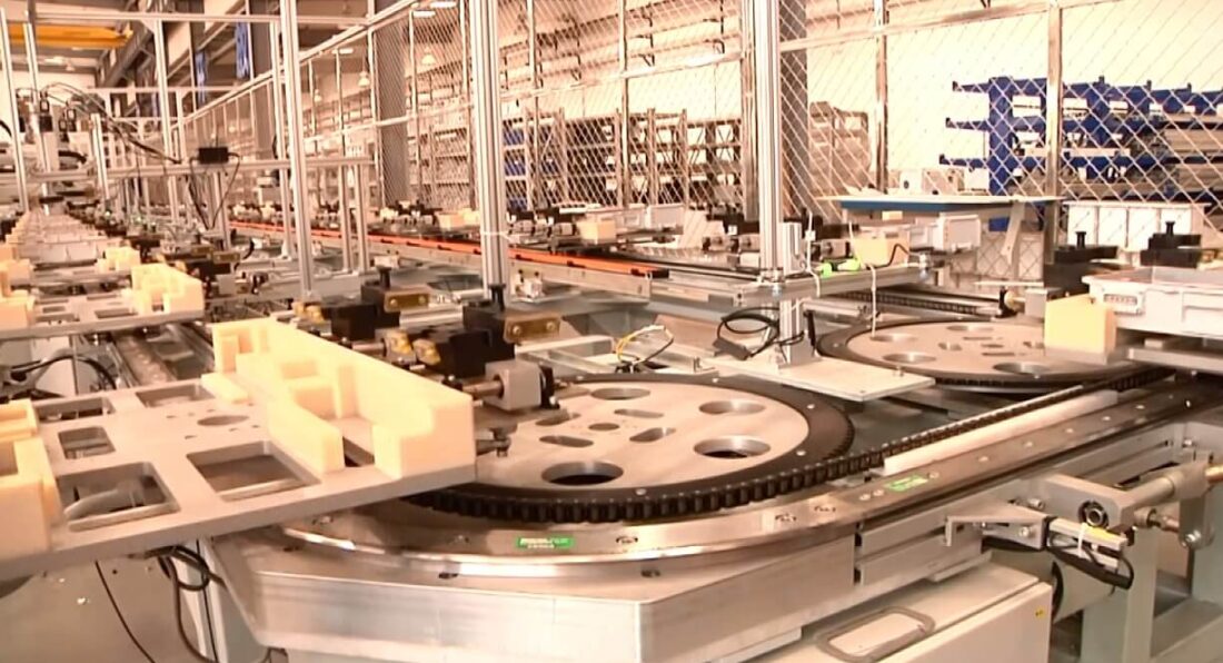 HepcoMotion - 中国的RRU单元自动化环形装配线