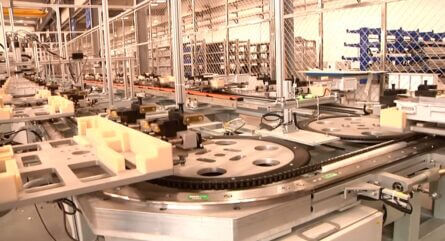 HepcoMotion - 中国的RRU单元自动化环形装配线