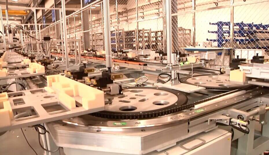 HepcoMotion - 中国的RRU单元自动化环形装配线