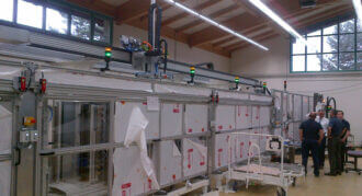 HepcoMotion - 汽车装配用的XZ龙门机械手