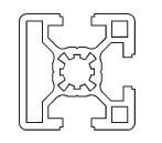 HepcoMotion - 40 x 40 – 1NS