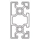 HepcoMotion - 45 x 90 – 2NS