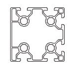 HepcoMotion - 80 x 80 – 2NS