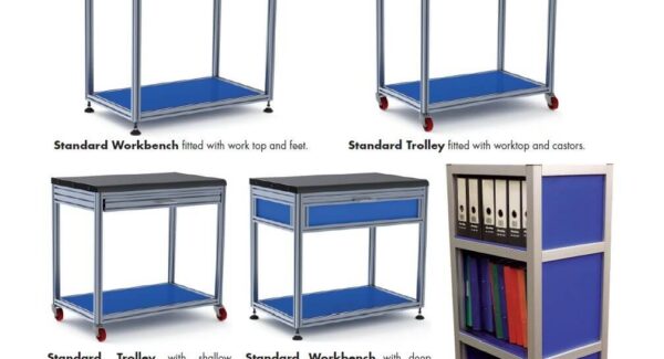 HepcoMotion - HepcoMotion® MCS Workbench and Storage Solutions