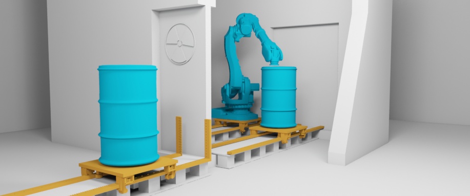 HepcoMotion - 密封核废料桶