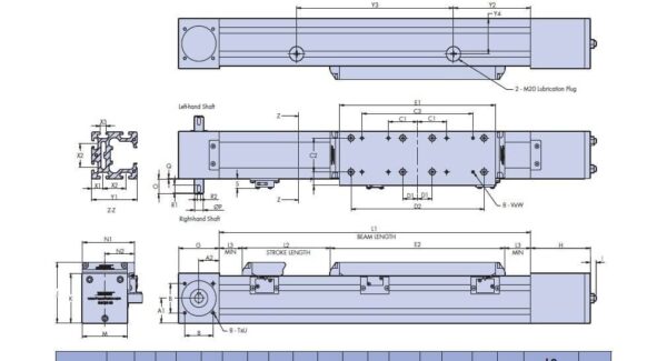 HepcoMotion - SBD No.7 Long Carriage Option