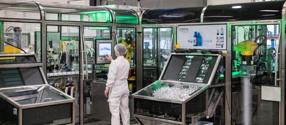 HepcoMotion - 欧莱雅生产线的吞吐时间从10小时减少到15分钟