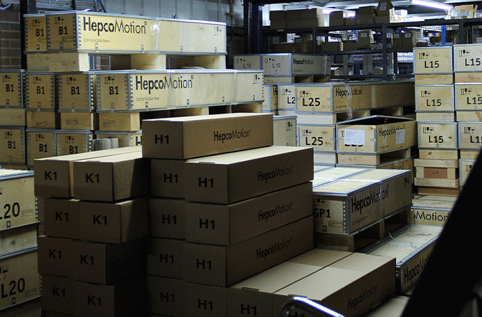 HepcoMotion - 历史