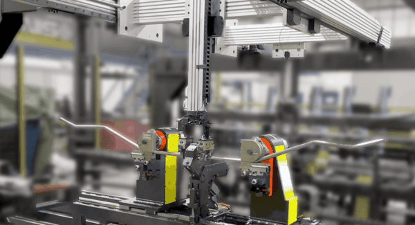 HepcoMotion - 独轮推车车架弯曲应用| HGS龙门架系统