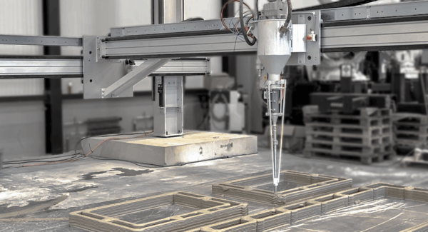 HepcoMotion - 3D打印混凝土住宅  HGS龙门系统