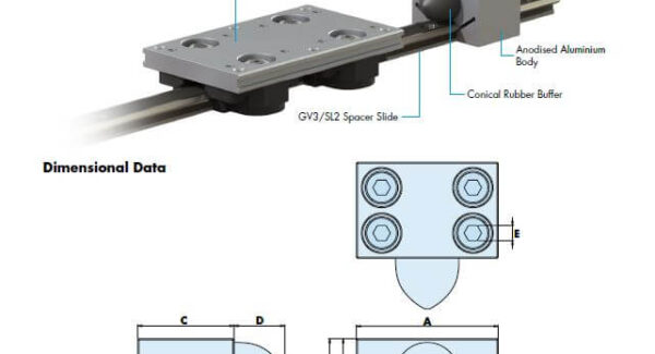HepcoMotion - GV3 End Stop