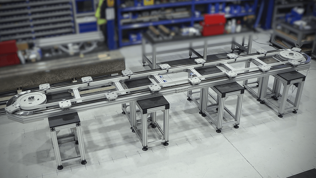 HepcoMotion - DTS+76   | 适合更大负载应用的环形输送线体