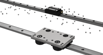 HepcoMotion - GV3 VS 滚珠导轨  没有灾难性失效