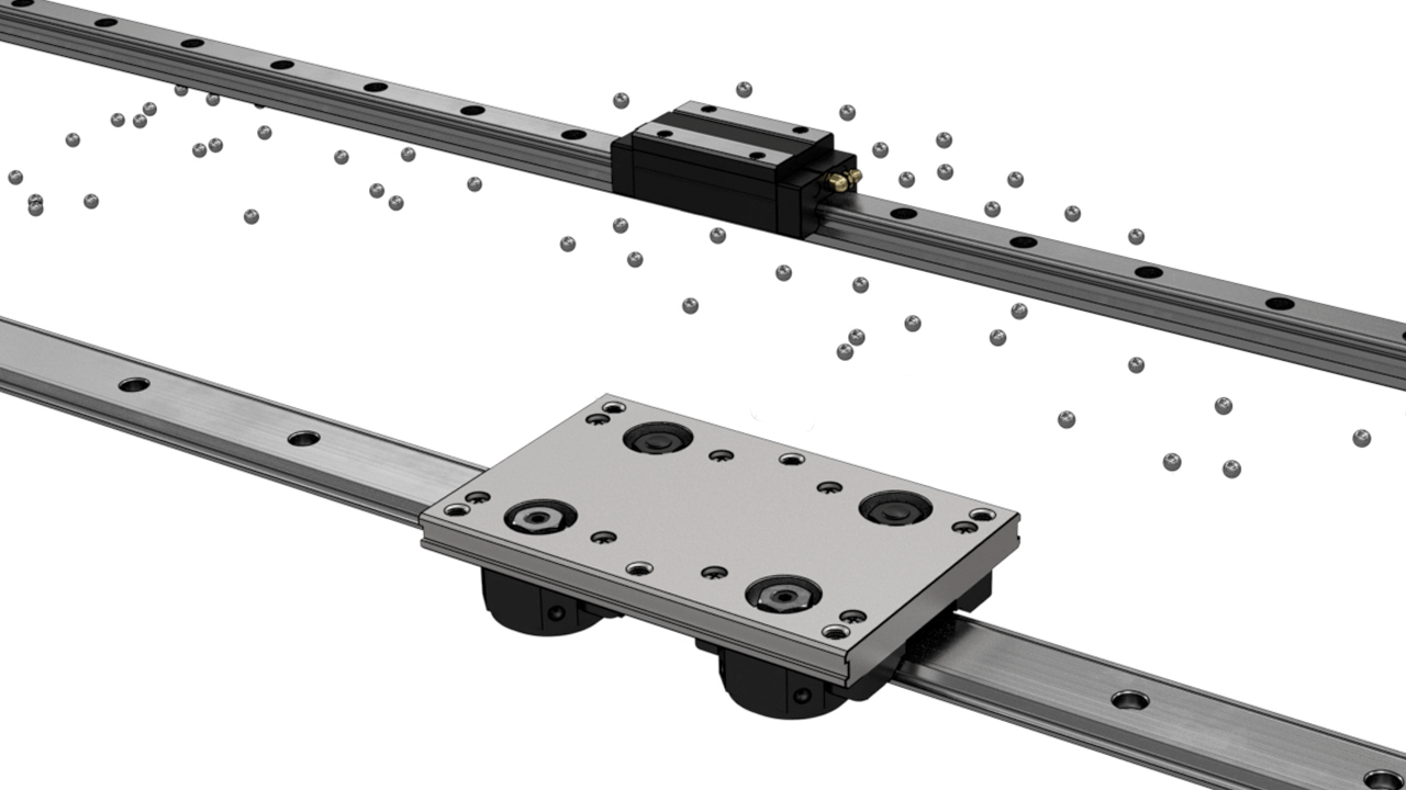 HepcoMotion - GV3 VS 滚珠导轨  没有灾难性失效